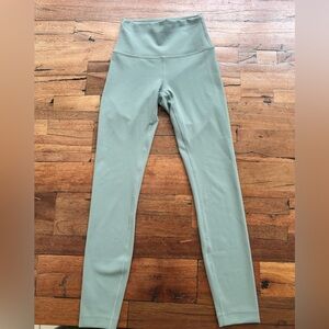 Lululemon Athletica Wunder Train Legging HR 25” Misty Glade
